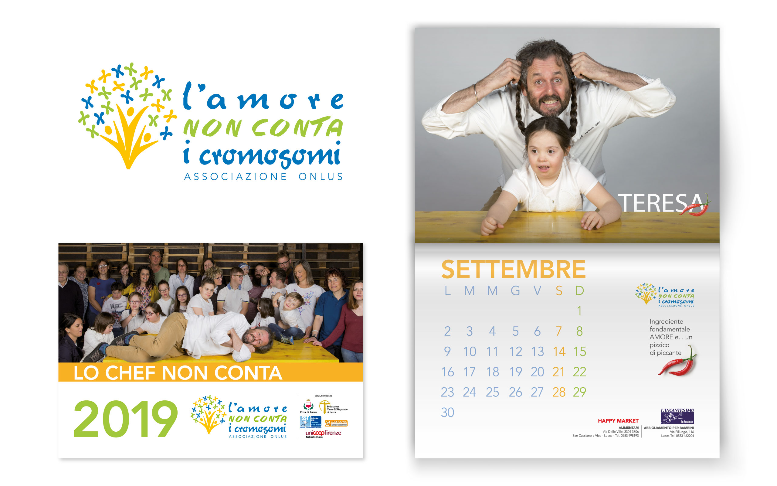Stampa calendario tomei amore non conta i cromosomi